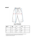 BLACK BAGGY TROUSERS