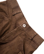 BROWN UTILITY TROUSERS