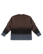 BROWN OMBRE LONG SLEEVE