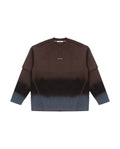 BROWN OMBRE LONG SLEEVE