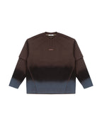 BROWN OMBRE LONG SLEEVE