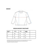 BROWN OMBRE LONG SLEEVE