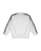 TIGER RIB SLEEVE WHITE TOP